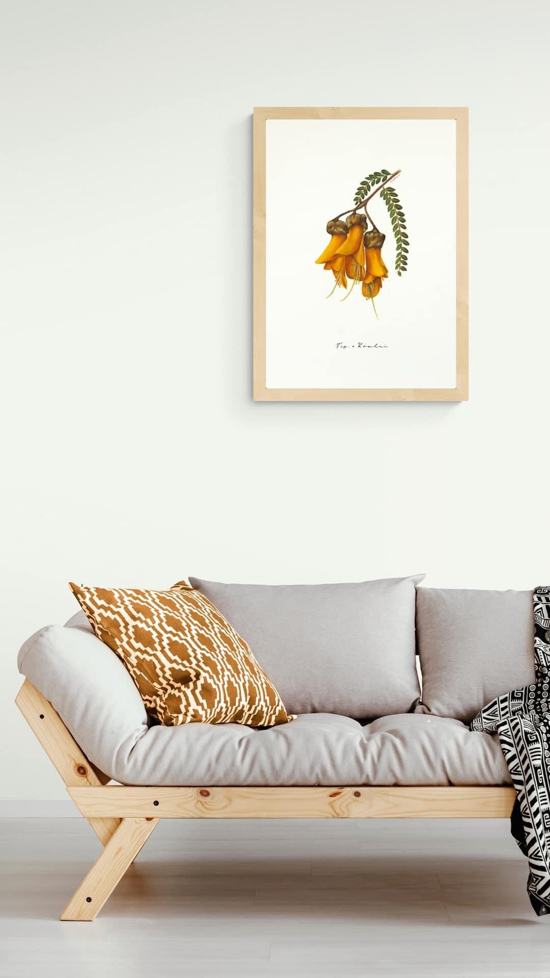 Fig 2. Kowhai - Fine Art Print