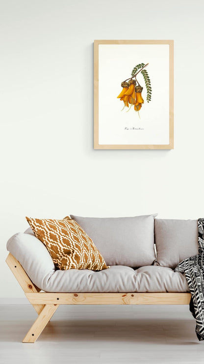 Fig 2. Kowhai - Fine Art Print