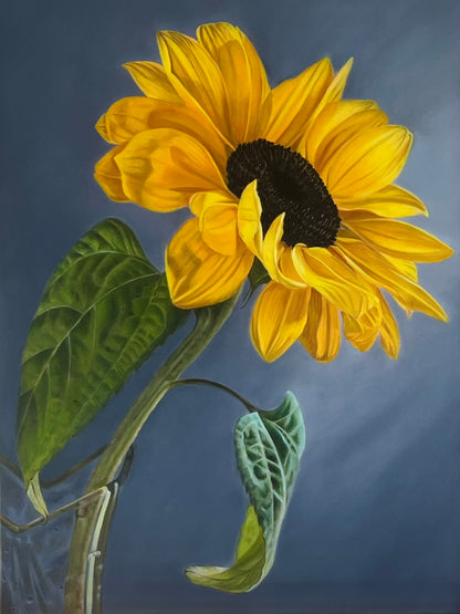 Follow The Sun - Sunflower in vase Limited Edition Print