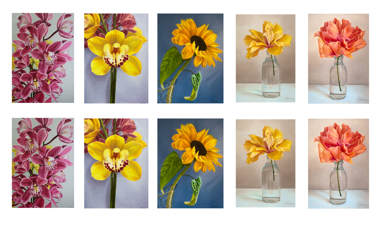 10 Pack Floral Greeting Card Set (Pre-Order)